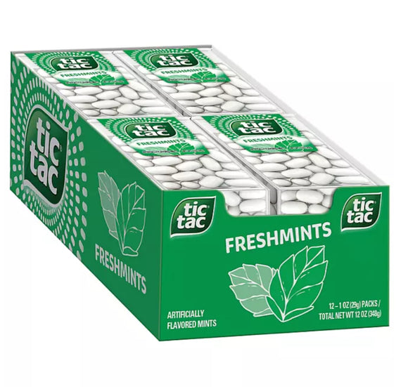 Tic Tac Freshmints Big Pack (1 oz., 12 ct.)