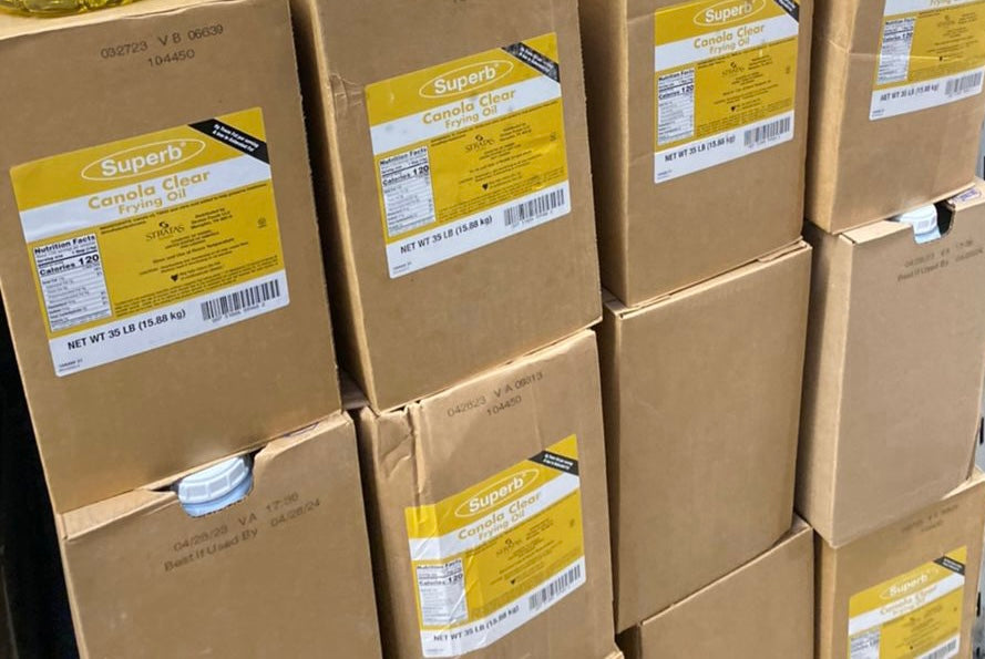 Superb Canola Clear Fry Oil (35 Lb.) Yopooh