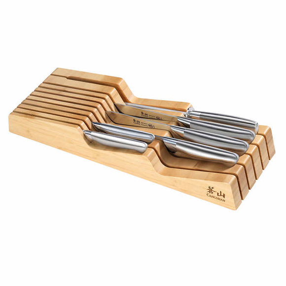 Cangshan Sanford Series 7-piece German Steel In-Drawer Knife Set