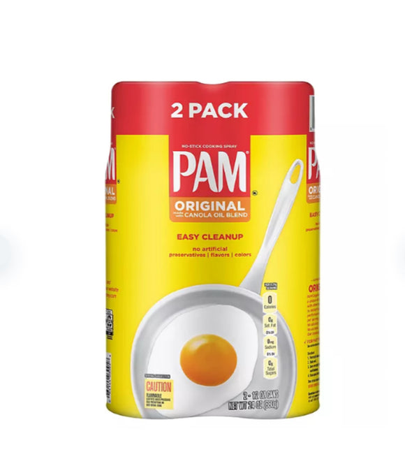 PAM Original Cooking Spray (12 oz., 2 pk.)