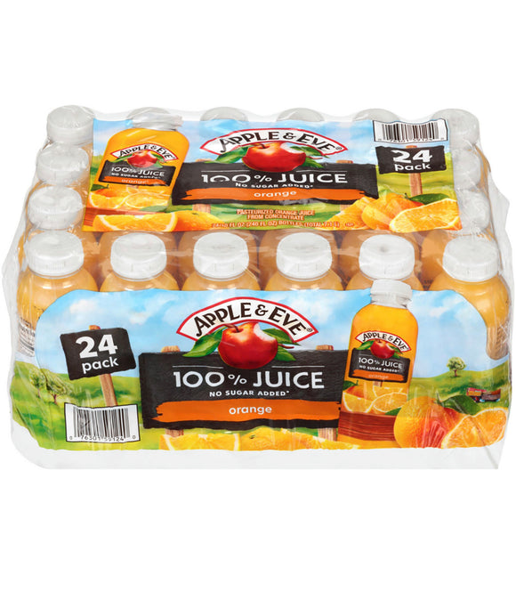 Apple & Eve 100% Orange Juice (10 fl oz, 24 ok)