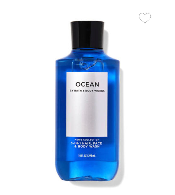 Ocean 3-In-1 Hair, Face & Body Wash