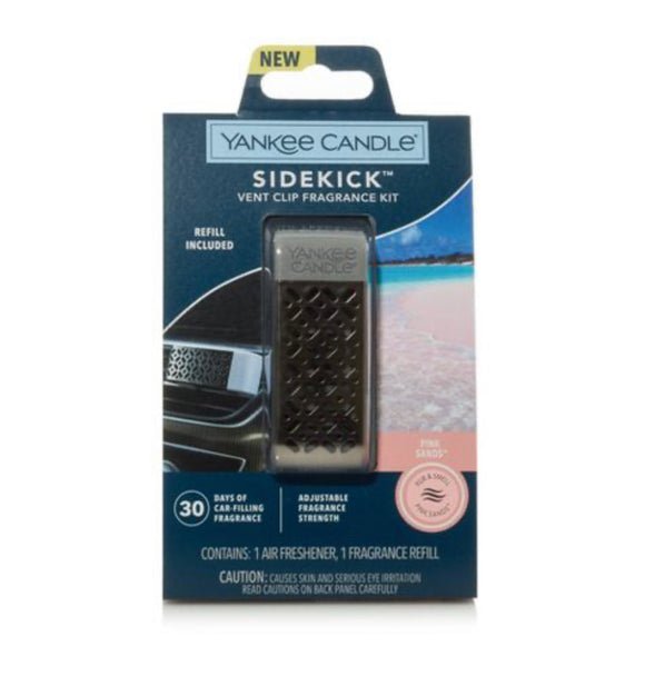 Yankee Candle Sidekick Car Air Freshener Vent Clip Starter Kit