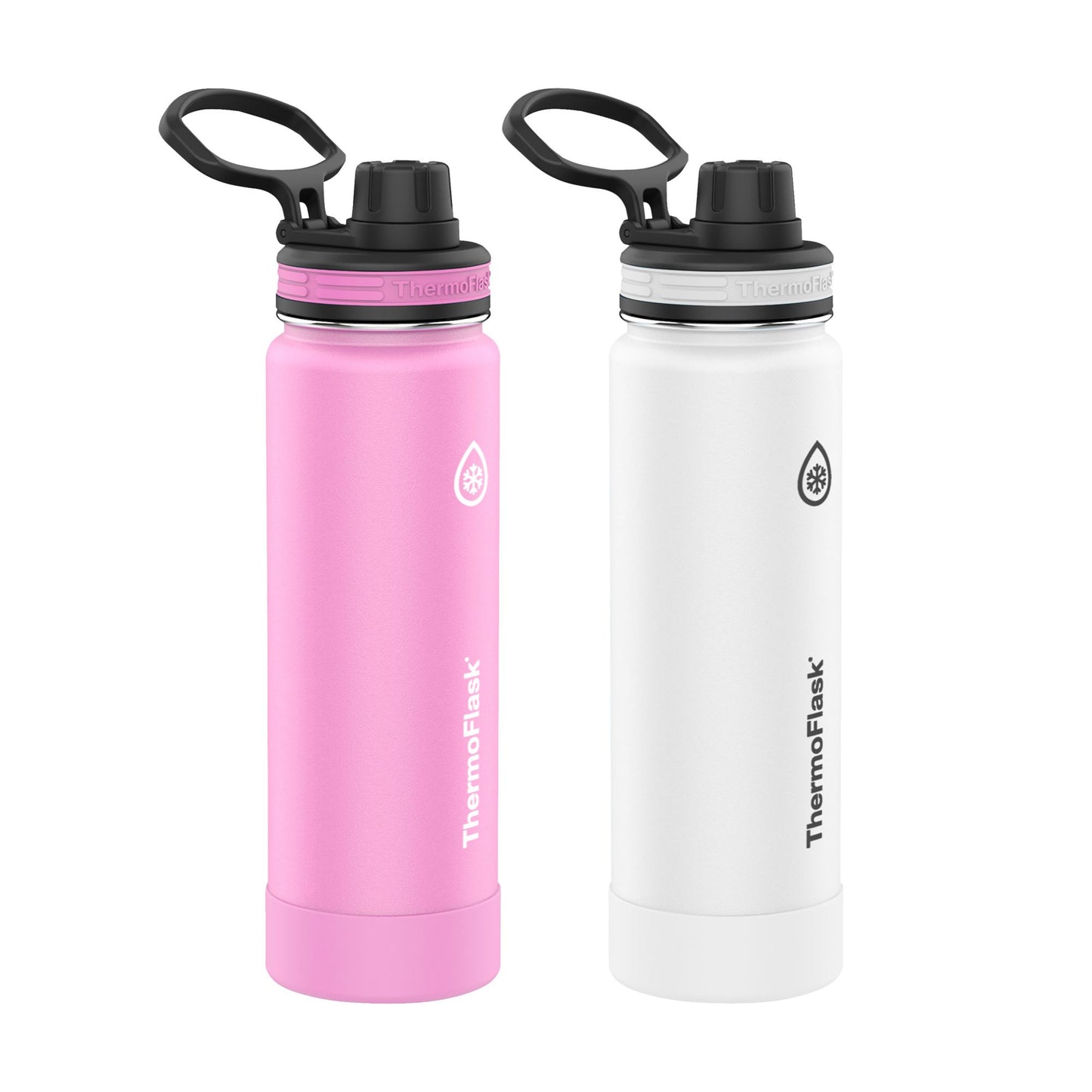 Thermoflask 40 oz. Spout Bottle, 2 pk. - Midnight/Stone