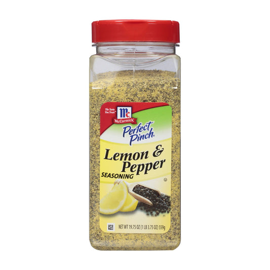 McCormick Perfect Pinch Lemon & Pepper Seasoning, 19.75 oz.