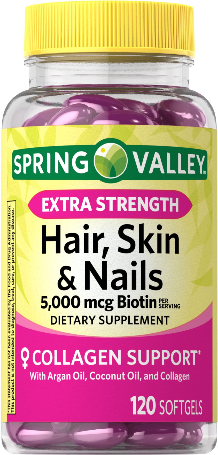 Spring Valley Sv Hair Skin Nail W Biotin 120ct