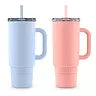 Ello Port 40-oz. Stainless Steel Tumbler with Handle, Assorted Colors, 2 pk.