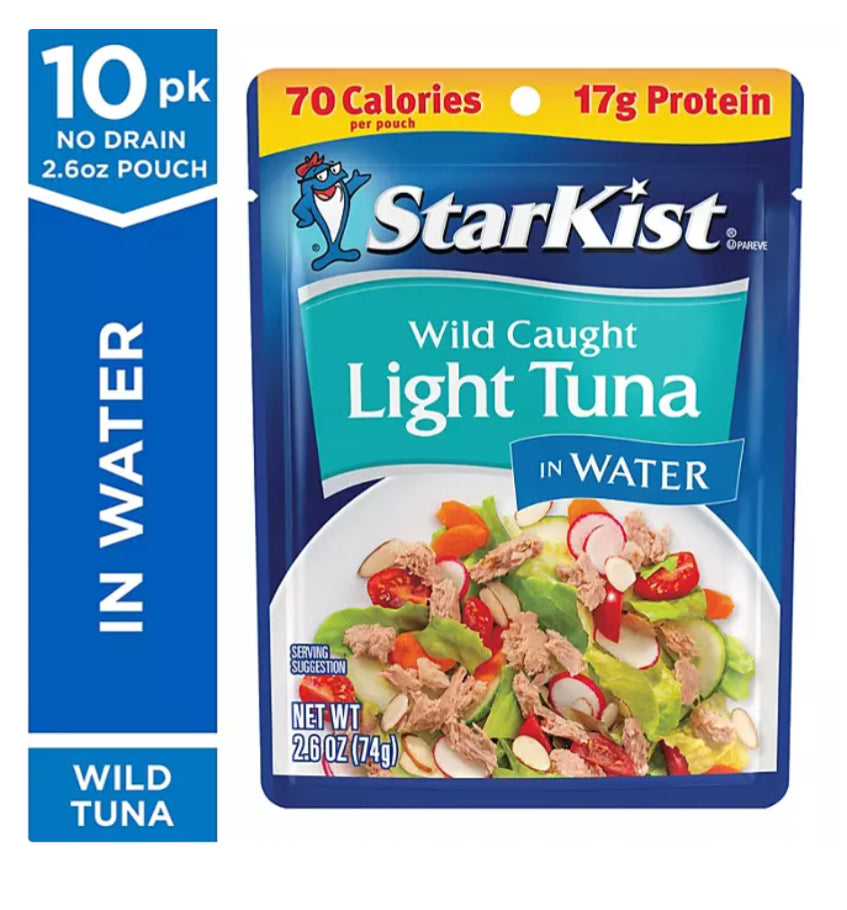 StarKist Chunk Light Tuna in Water (2.6 oz., 10 pk.)