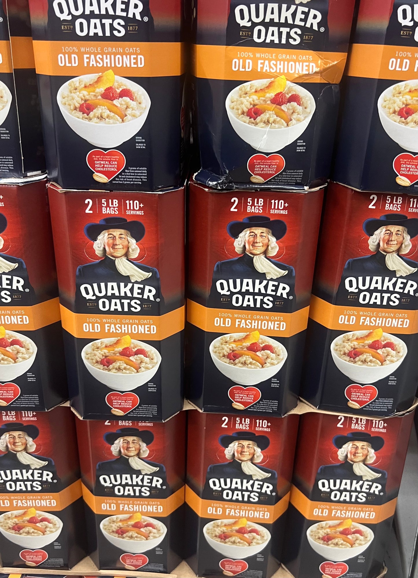 Quaker Old Fashioned Oats (5 lb., 2 pk.)