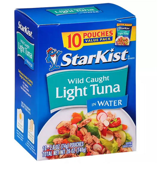 StarKist Chunk Light Tuna in Water (2.6 oz., 10 pk.)