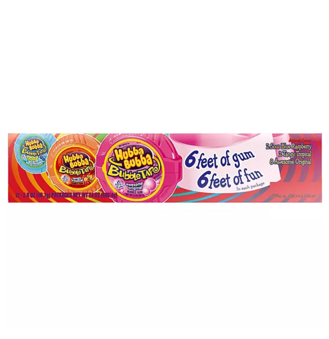 Hubba Bubba Bubble Tape Gum (2 oz., 12 ct.)